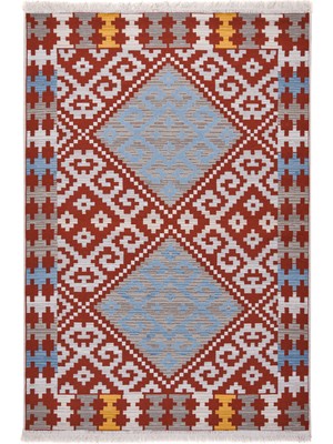 Evidea Soft Asur Dekoratif Halı - Renkli - 120X180 cm
