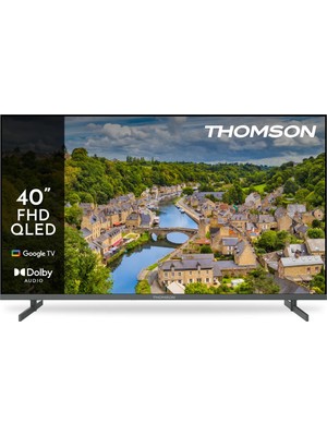 THOMSON 40" 102 Ekran FHD Uydu Alıcılı Google Smart QLED TV 40FQG3S15K