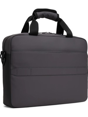 Tommy Hilfiger Erkek Siyah Tommy Hilfiger Th Seasonal Computer, Pa7 Siyah Erkek Laptop Çantası