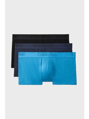 Calvin Klein Logolu 3 Pack  Boxer 000NB3651A3UO Erkek Boxer 000NB3651A 3uo