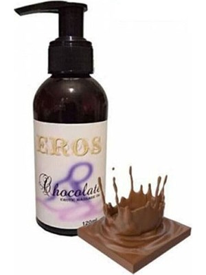 Eros 1 Adet 120ML Eros Çikolata Aromalı Erotik Masaj Yağı