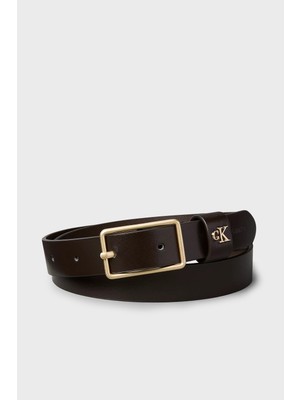 Calvin Klein Deri Logolu Kemer LV04F7050GBAL Bayan Kemer LV04F7050G Bal