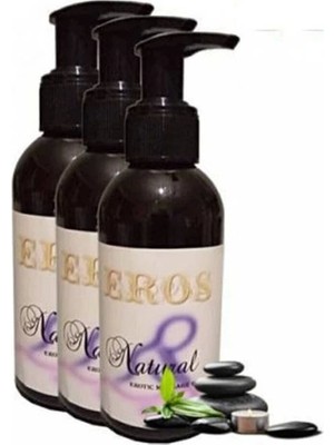 Eros 3 Adet 120ML Natural Eros Masaj Yağı