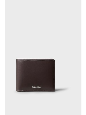 Calvin Klein % 100 Deri Logolu Cüzdan LV04D1225GYG1 Erkek Cüzdan LV04D1225G Yg1