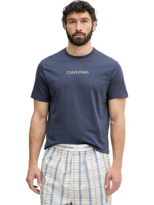 Calvin Klein Erkek Lacivert T-Shirt 000NM2748E