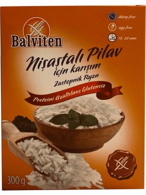 Montreal Balviten Glutensiz Nişastalı Pilavlık 300 G ( 1 Adet )