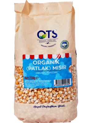 Montreal Ots Organik Patlak Mısır 750 G ( 1 Adet )