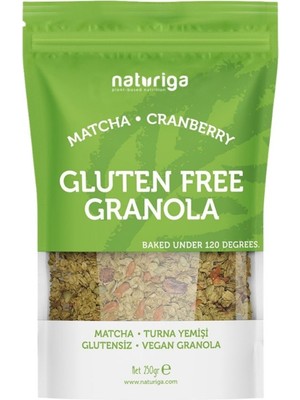 Montreal Naturiga Glütensiz Granola Matcha & Turna Yemişi 250 G ( 1 Adet )