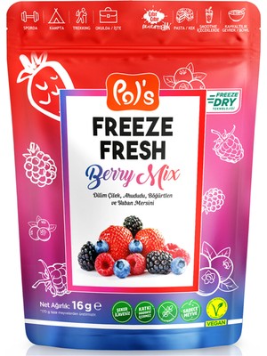 Montreal Pols Freeze Fresh Berry Mix 16G ( 1 Adet )