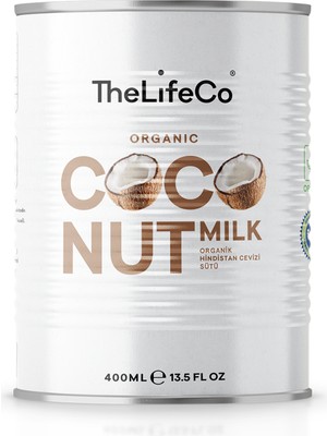 Montreal The Lifeco Organik Hindistan Cevizi Sütü 400 ml ( 1 Adet )