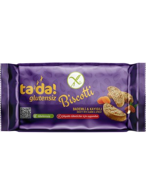 Montreal Tada Glutensiz Bademli & Kayısılı Biscotti 110 G ( 1 Adet )