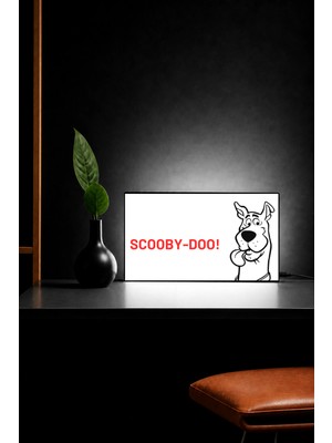 Gişe Arts Masa Lambası -  Scooby-Doo! Adaptörlü Dekoratif & Hediyelik Lamba