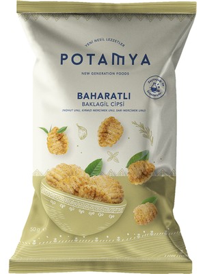 Montreal Potamya Baharatlı Baklagil Cipsi 50 G ( 1 Adet )
