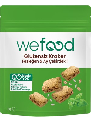 Montreal Wefood Fesleğenli Kraker 40 G ( 1 Adet )