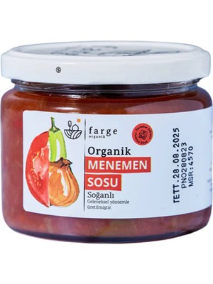 Montreal Farge Organik Konserve Menemen Sosu 270 G ( 1 Adet )