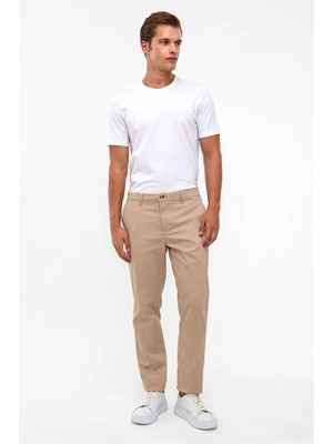 Süvari Bej Regular Casual Pantolon
