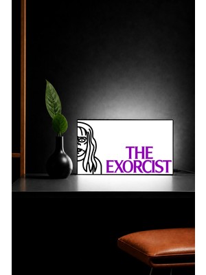 Gişe Arts Masa Lambası -  Şeytan (The Exorcist) Versiyon 3 Adaptörlü Dekoratif & Hediyelik Lamba