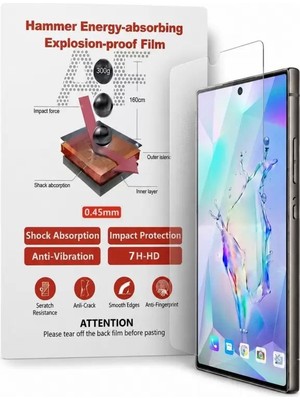 Tkgz Honor 90 Lite Uyumlu Ekran Koruyucu 7h Ekstra Koruma 7h - 0.45 mm Hd