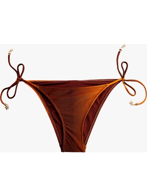 Koton Degrade Renk Geçişli Charm Detaylı Ipli Bikini Altı
