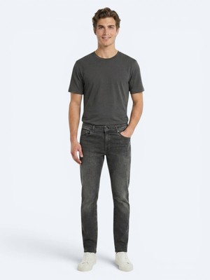 Kip Yeşil Regular Fit Denim %100 Pamuk Pantolon