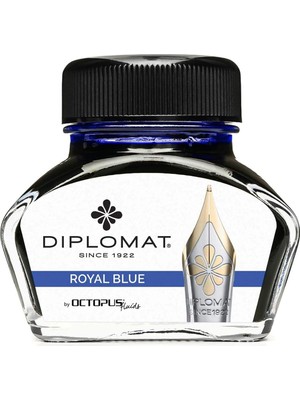 Kraliyet Mavisi Ahtapot Mürekkep Şişesi 30 ml
