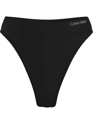 Calvin Klein Kadın / Kız Siyah Calvin Klein Hıgh Waıst Bıkını Siyah Kadın Bikini Altı