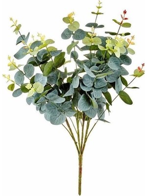 Yapay Çiçek Okaliptus Aradal Yeşilbitki Arajman Çiçeği Eucalyptus