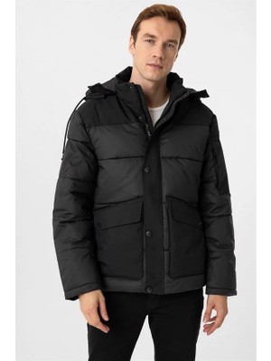 Süvari Siyah Slim Torba Cep Mont