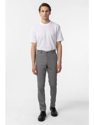 Süvari Siyah Regular Casual Pantolon
