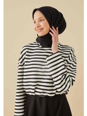 Fresh Scarfs Pamuk İpek Eşarp Siyah