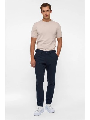 Süvari Lacivert Slim Klasik Pantolon
