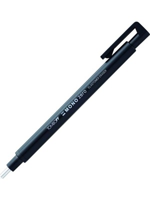 Mono Zero Kalem Silgi, Yuvarlak Uç, 2,3mm, Siyah