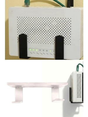 Kendinden Yapışkanlı Duvara Asılabilir Modem Adsl Wifi Router Saklama Duvara Montaj Kutusu Organ