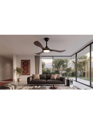 Eco Lounge Cata Ct 3002 Bern 40W Ledli Tavan Vantilatörü Kumandalı 3 Renk