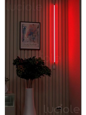 Köşe LED Lambader Işık Uzaktan Kumandalı Renk Animasyon Yapışkanlı Newlightkı
