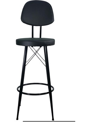 Has Bar Sandalyesi - 65 cm Siyah 90 ile 100 cm Arası Olan Ada & Masalara Uygundur