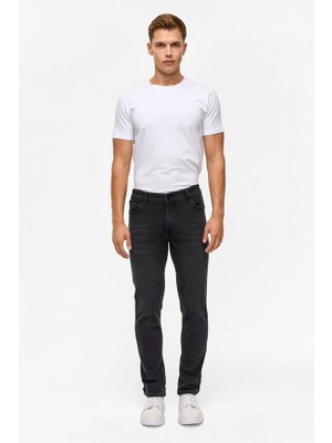 Süvari Gri Denim Pantolon