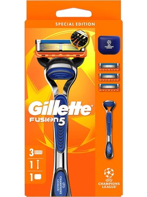 Uefa Champions League Special Edition Gillette Fusion5 Erkekler Için Tıraş Makinesi