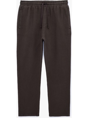 Koton Pamuklu Cepli Regular Fit Beli Bağcıklı Pantolon