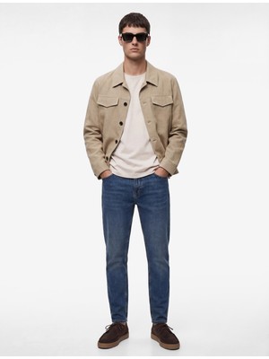 Koton Regular Fit Normal Bel Pamuklu Tapered Jean Pantolon - Joe Jean