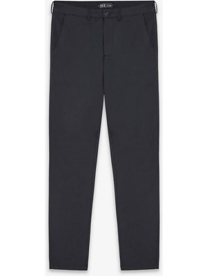 Süvari Lacivert Slim Klasik Pantolon