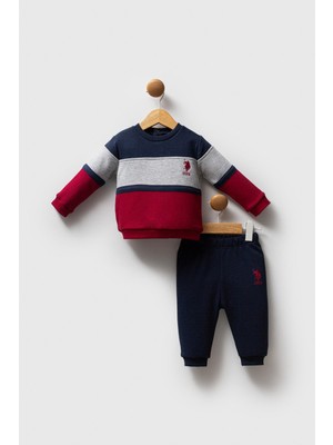 U.S. Polo Assn. Erkek Bebek Renkli 3 Iplik Kışlık Alt Üst Takım