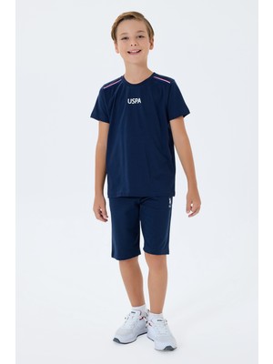 U.S. Polo Assn. Erkek Çocuk Bermuda Takım, %100 Pamuk / %100 Cotton