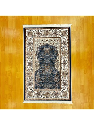 Mevlana Bazaar Lüks Mihraplı Türk Motifli Dijital Baskı Seccade