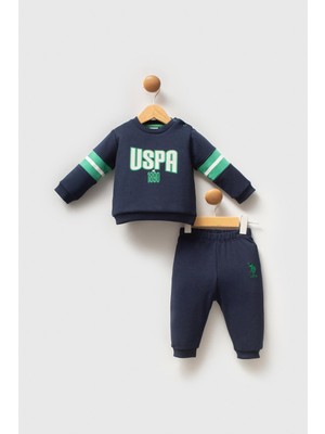U.S. Polo Assn. Erkek Bebek 3 Iplik Dokuma Kışlık Alt Üst Takım