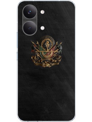TechTree Poco X8 Pro Max Uyumlu Osmanlı Tuğrası Detaylı Baskılı Silikon Kılıf