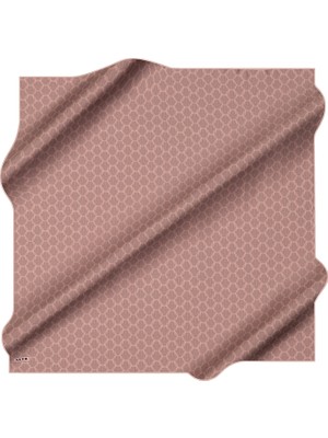 Aker Koyu Pembe 90X90 Ipek Krep Saten Eşarp