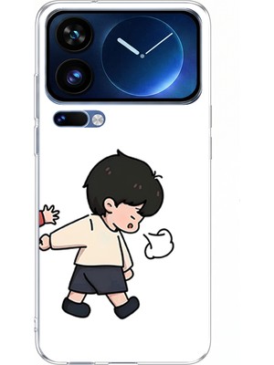TechTree Xiaomi 17 Pro Max Uyumlu Zorla Götürülen Sevgili - Çift Kombini Baskılı Silikon Kılıf