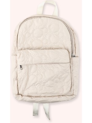 Panço Unisex Bej Sırt Çantası