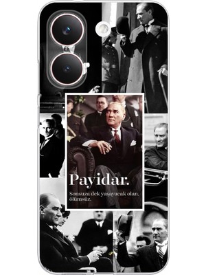 TechTree Poco X8 Pro Uyumlu Atatürk Payidar Baskılı Silikon Kılıf